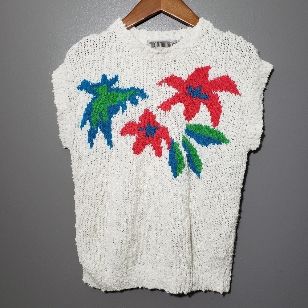 Vintage Worthington sleeveless sweater